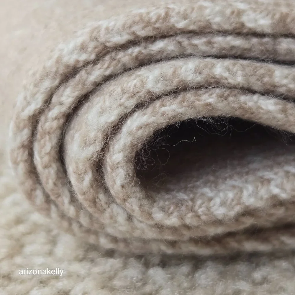 NWT Wool Knit Scarf Made With Regenerative Wool